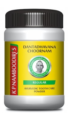 K P NAMBOODIRI'S DANTADHAVANA CHOORNAM 80g - REGULAR