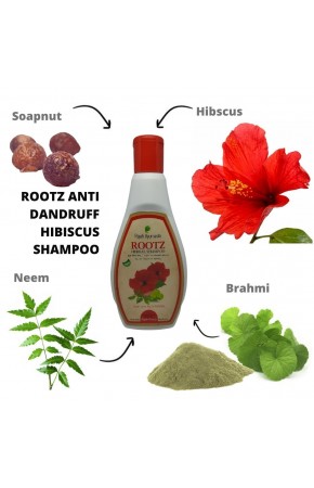 ROOTZ HERBAL SHAMPOO 200 ML - AYURVEDICMALL