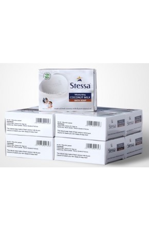 STESSA COCONUT MILK SOAP 100g (Pack of 2)