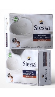 STESSA COCONUT MILK SOAP 100g (Pack of 2)