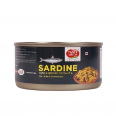 Tasty Nibbles Ready to Eat Canned Sardine with Shredded Coconut & Malabar Tamarind 185g