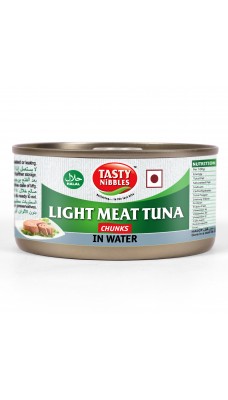 Tasty Nibbles Light Meat Tuna Chunks in Water 185g 