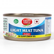 Tasty Nibbles Light Meat Tuna Flakes In Sunflower Oil 185g
