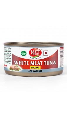 Tasty Nibbles White Meat Tuna Chunks in Water 185g 